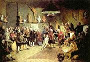 the founders of the royal academy of arts Johann Zoffany